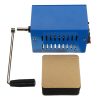 USB charging emergency rescue blue hand crank generator - Image 3