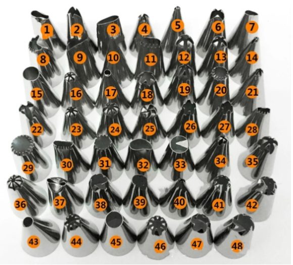 48 stainless steel decorating mouth - Image 3