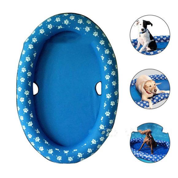 Dog Swimming Pool Inflatable Hammock Pets Pool Floating Bed Spring Summer Swimming Ring - Image 7