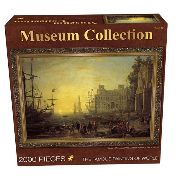 Puzzle Ideas Flat 2000 Pieces Jigsaw Oil Painting - Image 3