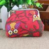 Korean lovely small zero purse lady canvas owl cartoon children coin bag Yiwu small purse wholesale - Image 4
