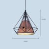 Wrought iron color diamond chandelier - Image 10