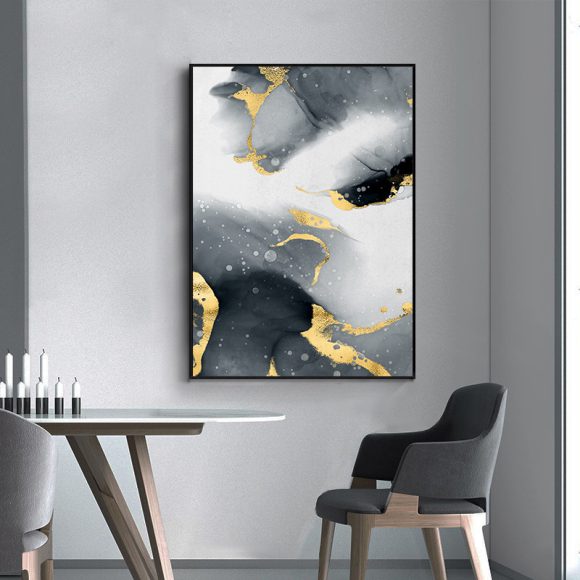 Black marble wallpaper - Image 4