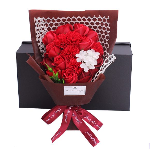 Valentine's Day Gift 19 Rose Soap Bouquet Gift Box - Image 5