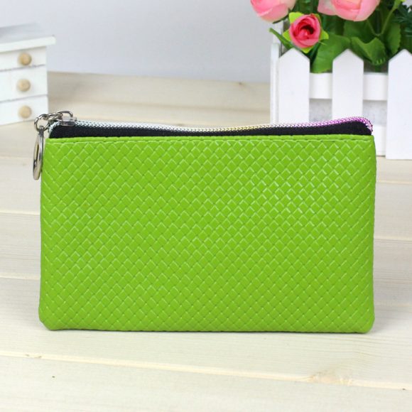 Women's Creative Zero Purse 10 Yuan Store Pu Zipper Pocket Pocket Candy Color Mini Coin Bag Handbag - Image 9