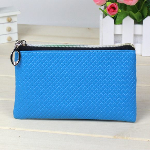 Women's Creative Zero Purse 10 Yuan Store Pu Zipper Pocket Pocket Candy Color Mini Coin Bag Handbag - Image 3