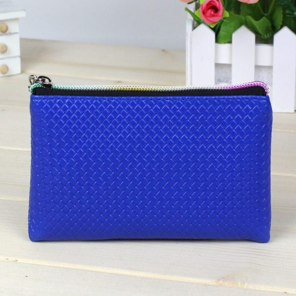 Women's Creative Zero Purse 10 Yuan Store Pu Zipper Pocket Pocket Candy Color Mini Coin Bag Handbag - Image 4