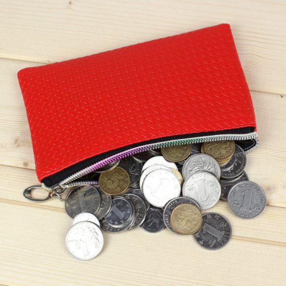 Women's Creative Zero Purse 10 Yuan Store Pu Zipper Pocket Pocket Candy Color Mini Coin Bag Handbag - Image 5