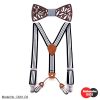 Children's wooden bow tie - Image 4