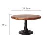 Solid wood tray dessert cake stand - Image 4