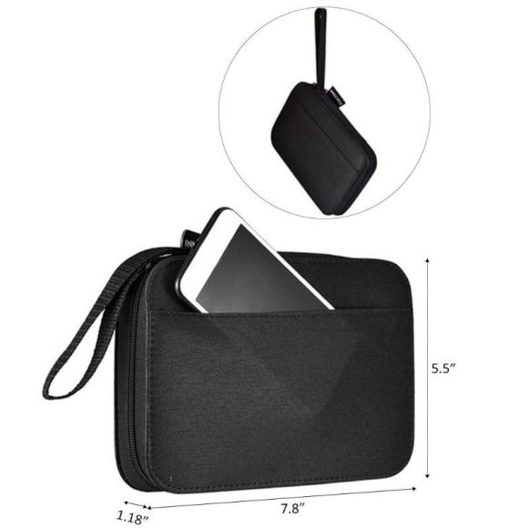 Sewing Suit Travel Sewing Bag Black Zipper Bag - Image 2