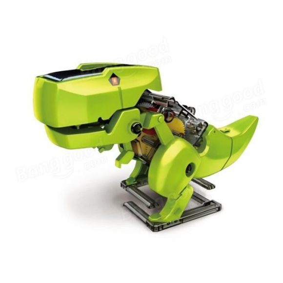 High Tech DIY 4in1 Transforming Solar Powered DinoRobot - Image 2