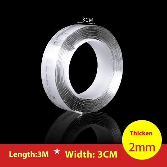 Non-marking Nano Magic Tape Non-slip Patch Strong Double-sided Adhesive Tape - Image 6