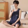 Men's Vest Sleeveless Pajamas Summer Pure Cotton - Image 9