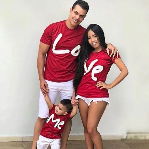 Family Portrait Parent-child Short Sleeve T-shirt - Image 4