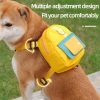 Pet Snack Storage Bag Large-capacity Multifunction Dogs Backpack Adjustable Harness Backpack Suitable Pet Travel Hiking Walking - Image 5