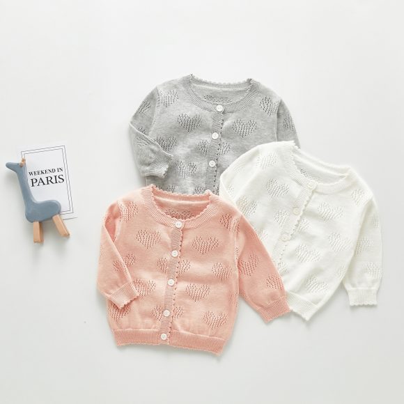 Baby hollow knit sweater - Image 4