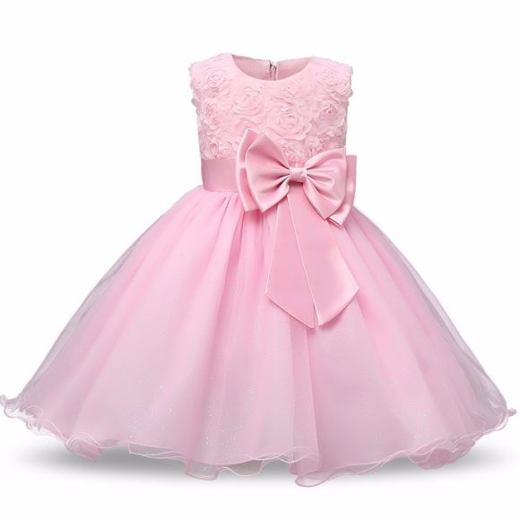 Princess Flower Girl Dress Summer Tutu Wedding Birthday Party Dresses - Image 4