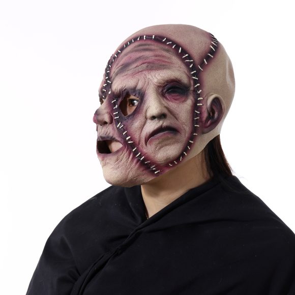 Halloween Three-sided Grimace Horror Mask Cosplay Mask Party Scary Mask Prop - Image 7