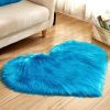 Plush Heart Shaped Carpet Non-Slip Mat Fluffy Rug Floor Mat Blanket Sofa Cushion Foot Pad Carpets For Living Room Home Decor - Image 2