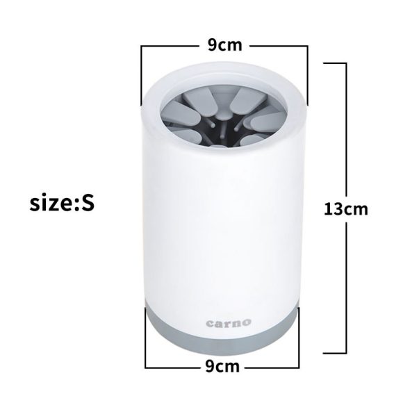 Portable Pet Paw Cleaner Cup Soft Silicone Comb - Image 4