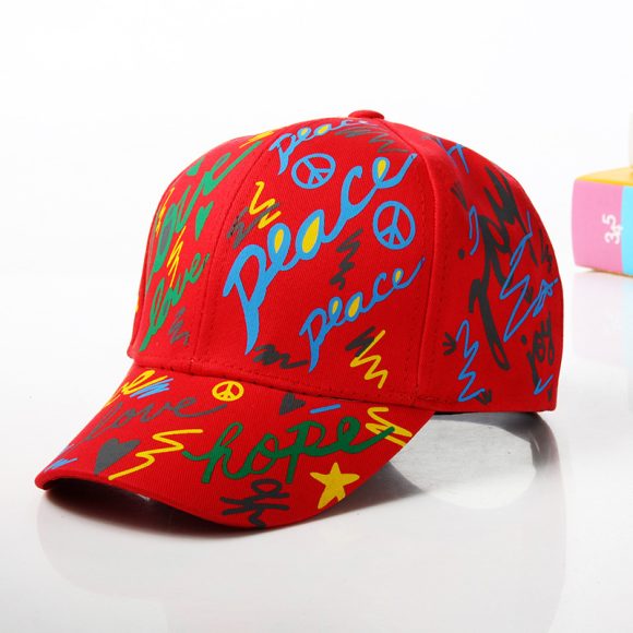 Casual Graffiti Baseball Hat - Image 7
