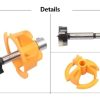 35 MM Cup Style Guide To Drill Bit Hint Bit Boring Drill Hole Port Locator Drill Guide For Kreg Jig Wood Working Tools DIY Drill Tool - Image 3