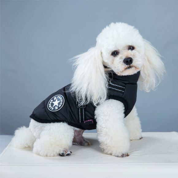 Waterproof Dog Clothes Winter Dog Coat With Harness Warm Pet Clothing Big Dog Jacket Chihuahua Labrador Coat Costume - Image 3
