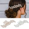 Bridal Jewelry Wedding Hair Clip With Drill - Image 7