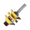 Single 8mm Shank  Mortise Joint Cutter Woodworking Milling Cutter Engraving Tool - Image 6