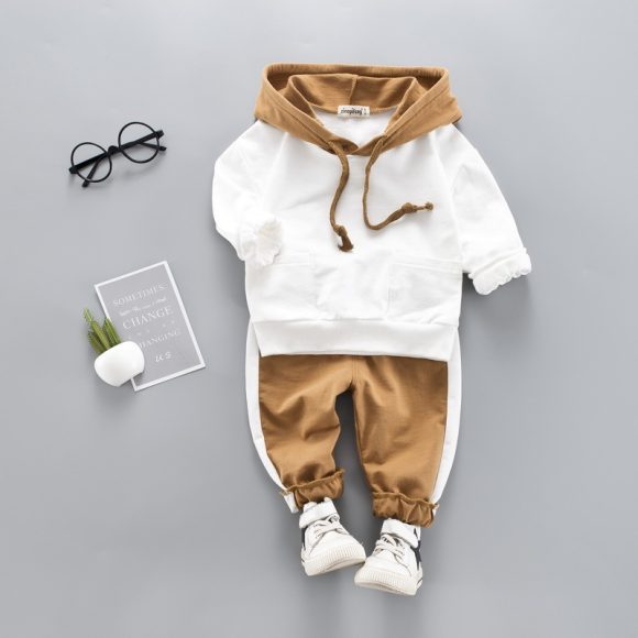 Western style 1 year old baby sweater two-piece - Image 5