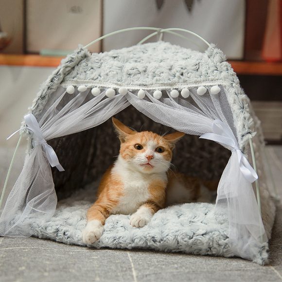 Semi-enclosed pet bed - Image 2
