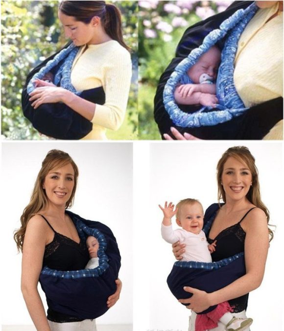Pudcoco child Sling carrier baby wrap children diapers nursing Papoose Carry bag front for newborn baby - Image 5