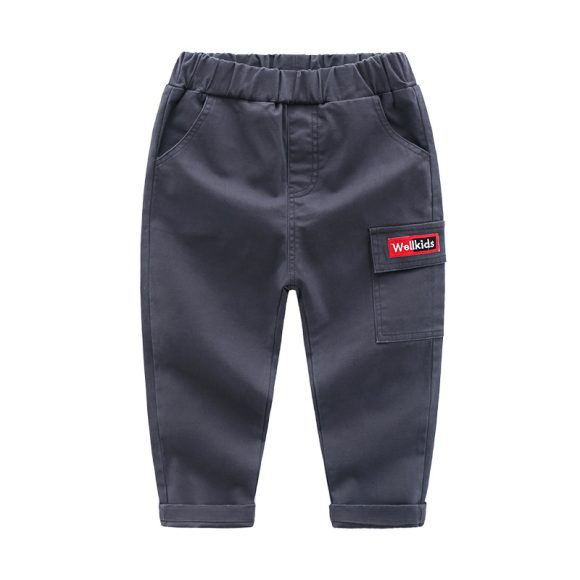 Children's cotton slim feet casual pants - Image 7