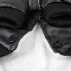 Autumn And Winter Clothes Dog Fur Collar Leather Coat - Image 5