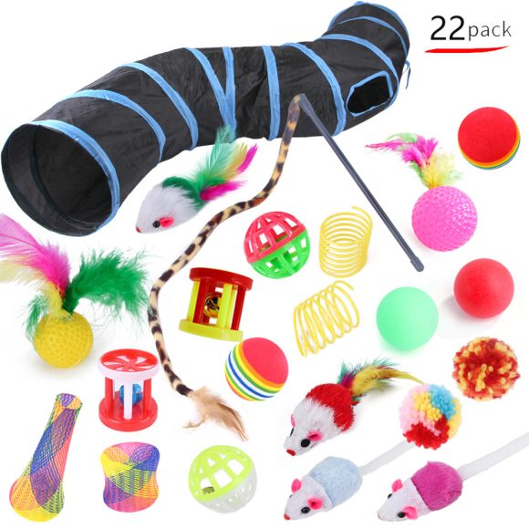 Cat Toy Set Funny Cat Assembled Toys Cat Tunnel Cat Tunnel Pet Supplies - Image 8
