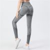 Women's High Waisted Leggings Are Breathable Elastic Shaping And Suitable For Running Yoga And Exercise - Image 6