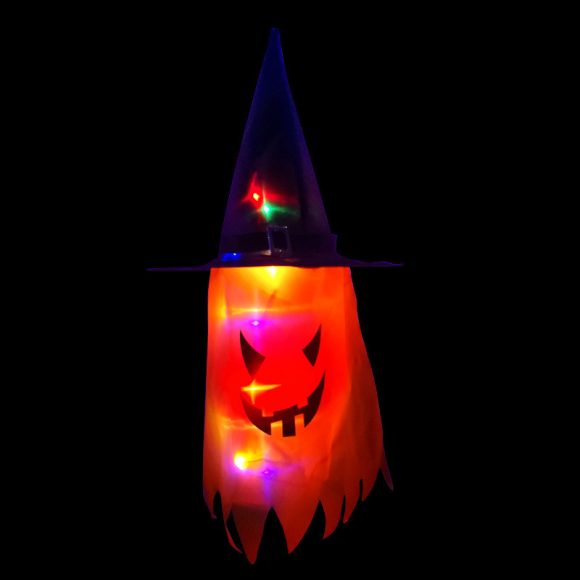Halloween Holiday Decoration Lanterns Cloth Art Ghost Halloween String Lights - Image 7
