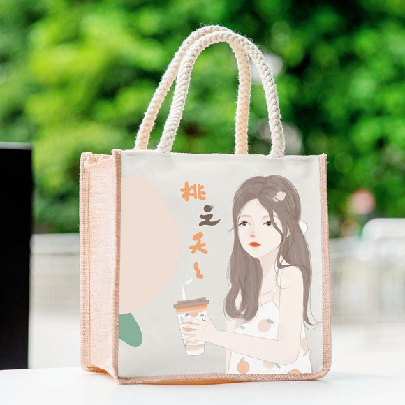 Casual Tote Bag For Students To Organize Small Book Bag Lunch - Image 2