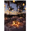 Paper Lanterns Decorative White Downlight Desktop Lanterns