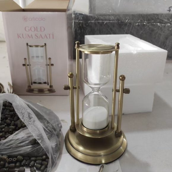 Creative Wooden Hourglass Timer 15 Minutes Desk Study Room Decoration - Image 2