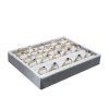 Jewelry storage box flannel earrings jewelry box storage box - Image 5