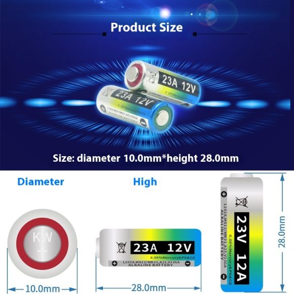 Roller Shutter Door Doorbell Alkaline Battery - Image 4