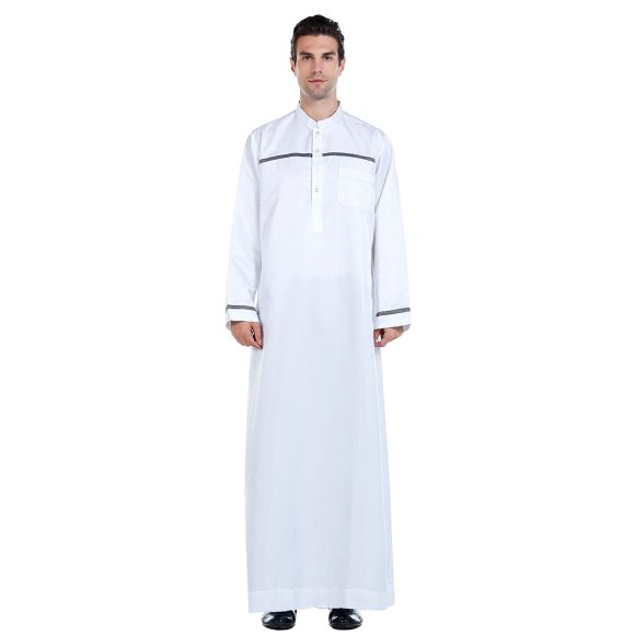 Foreign Trade Muslim Arab Middle East Men's Robe - Image 10