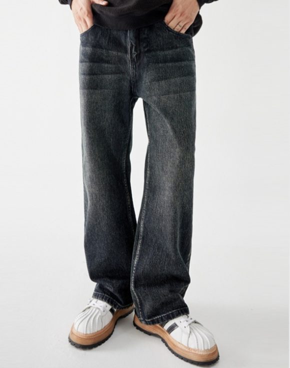Skinny Long Pants Men's American Mid-waist - Image 3