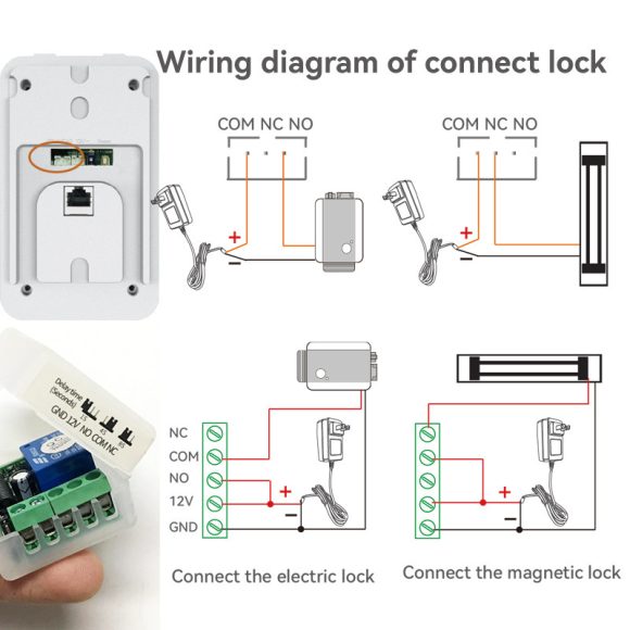 Video Intercom Doorbell 1v2 Real-time Monitoring Wireless Network Intelligent Intercom System Doorbell - Image 6