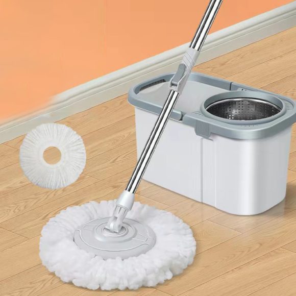 Rotary Mop Hand Free Household One Clean Flat Absorbent Mop - Image 2