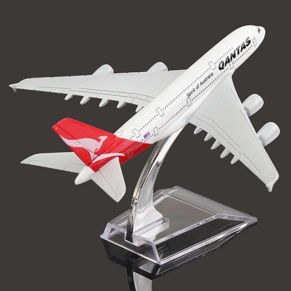Civil Aviation Aircraft Model Alloy International Airbus Model Simulation Office Aircraft Model Decoration - Image 2