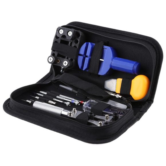 13pcs Watch Repair Tool Kit Set Watch Case Opener Link Spring Bar Remover Screwdriver Tweezer Watchmaker Dedicated Device - Image 2