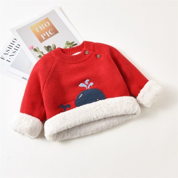 Baby plush warm clothes - Image 7